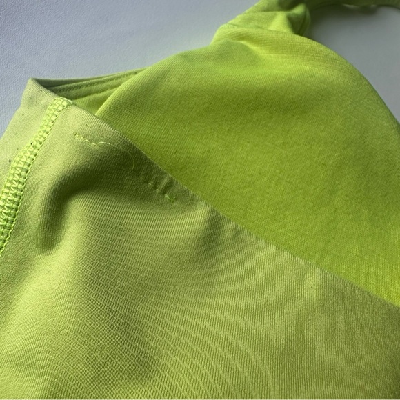 Lululemon Athletic Green Intimates Sports Bra (missing stitch shown in pictures) - Picture 6 of 6